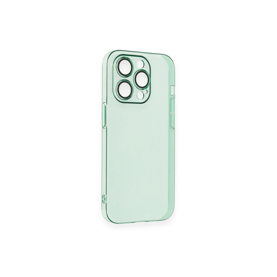 İphone 14 Pro Max Kılıf Armada Lensli Kapak - Yeşil