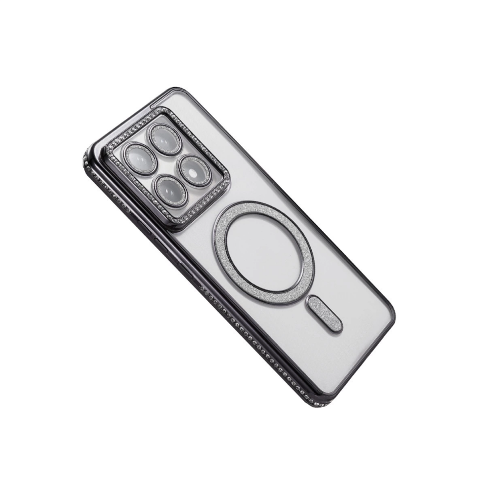 Xiaomi Mi 14t Pro Joke Simli Magneticsafe Kılıf - Siyah