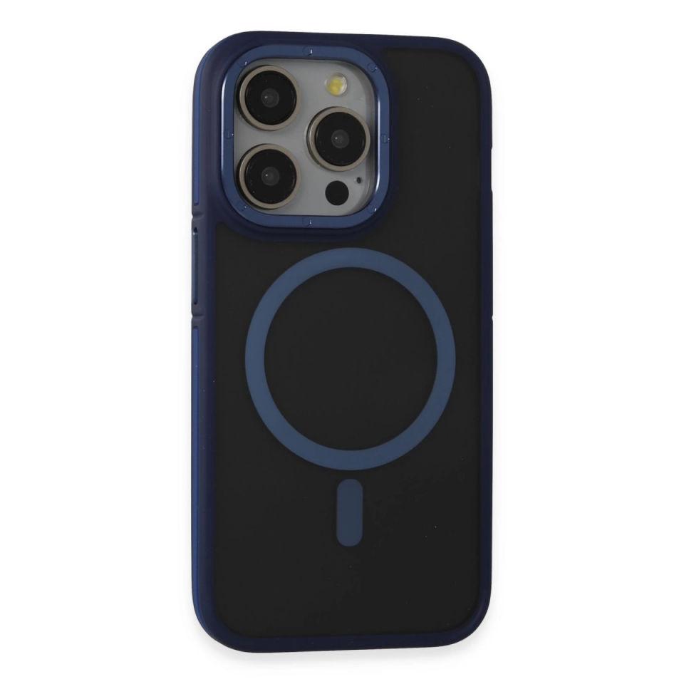Joko İphone 14 Pro Max Kılıf Rocky Magsafe Kapak - Lacivert