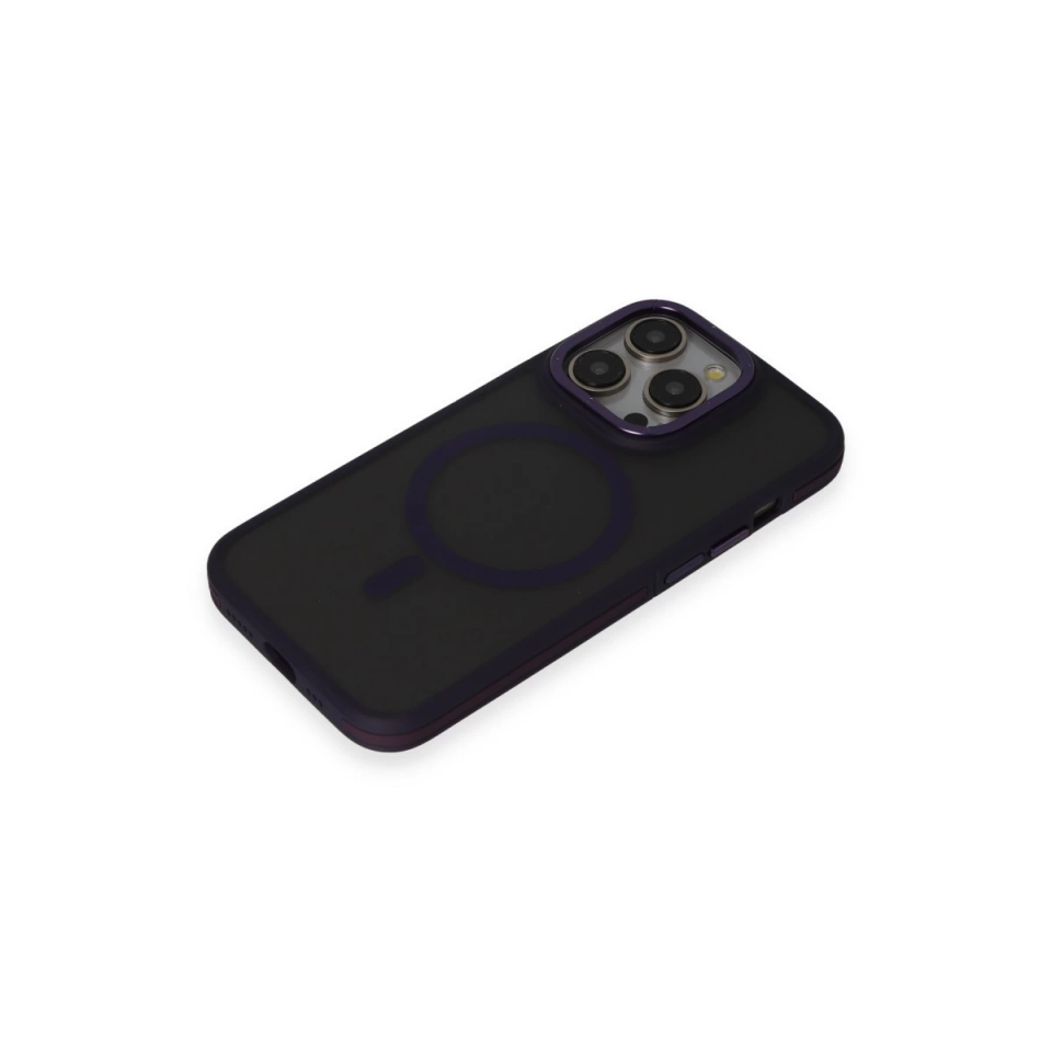 Joko İphone 14 Pro Max Kılıf Rocky Magsafe Kapak - Derin Mor