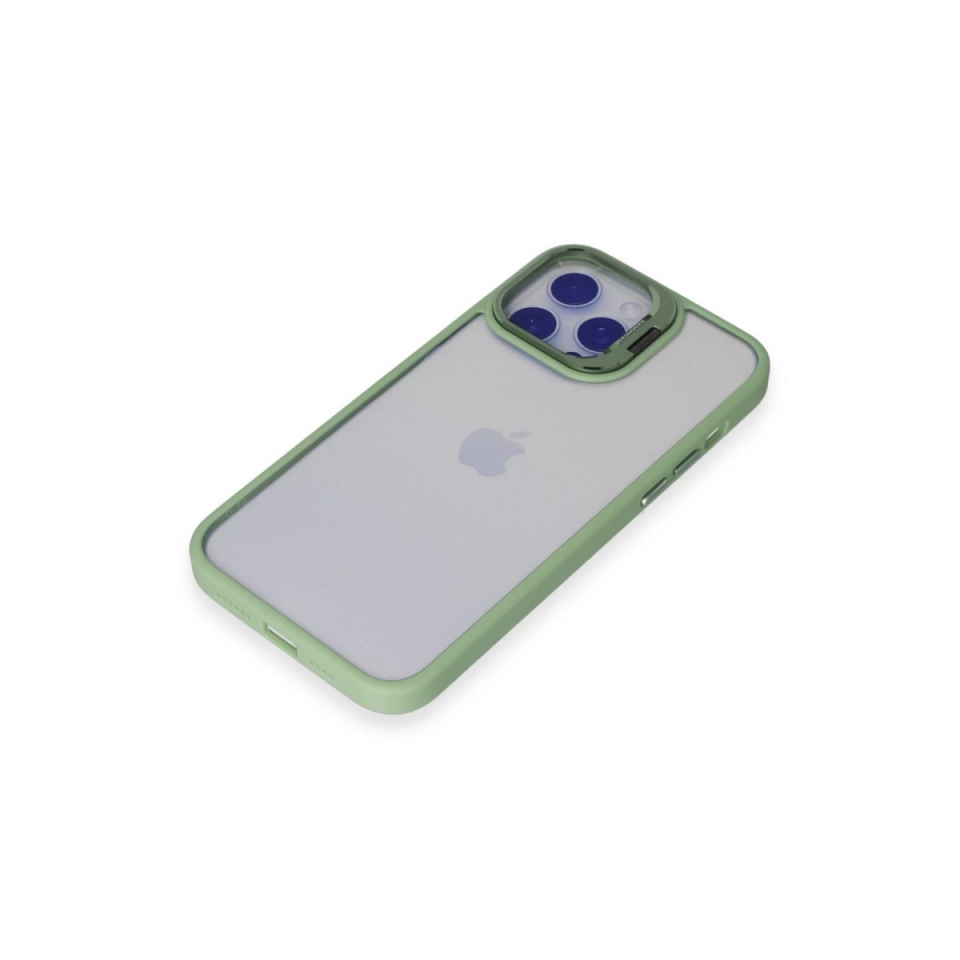 Joko İphone 15 Pro Max Kılıf Roblox Lens Standlı Kapak - Yeşil