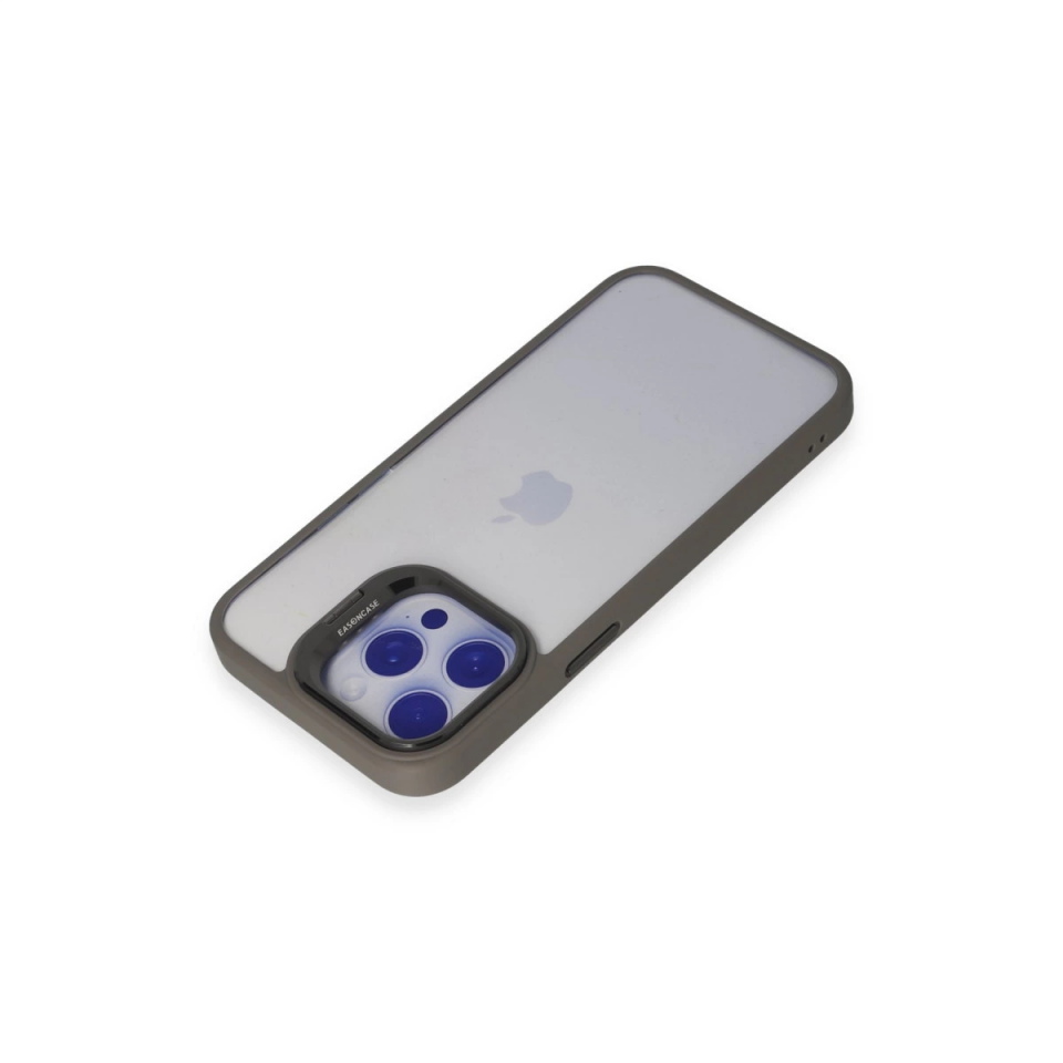 Joko İphone 15 Pro Max Kılıf Roblox Lens Standlı Kapak - Titan Gri