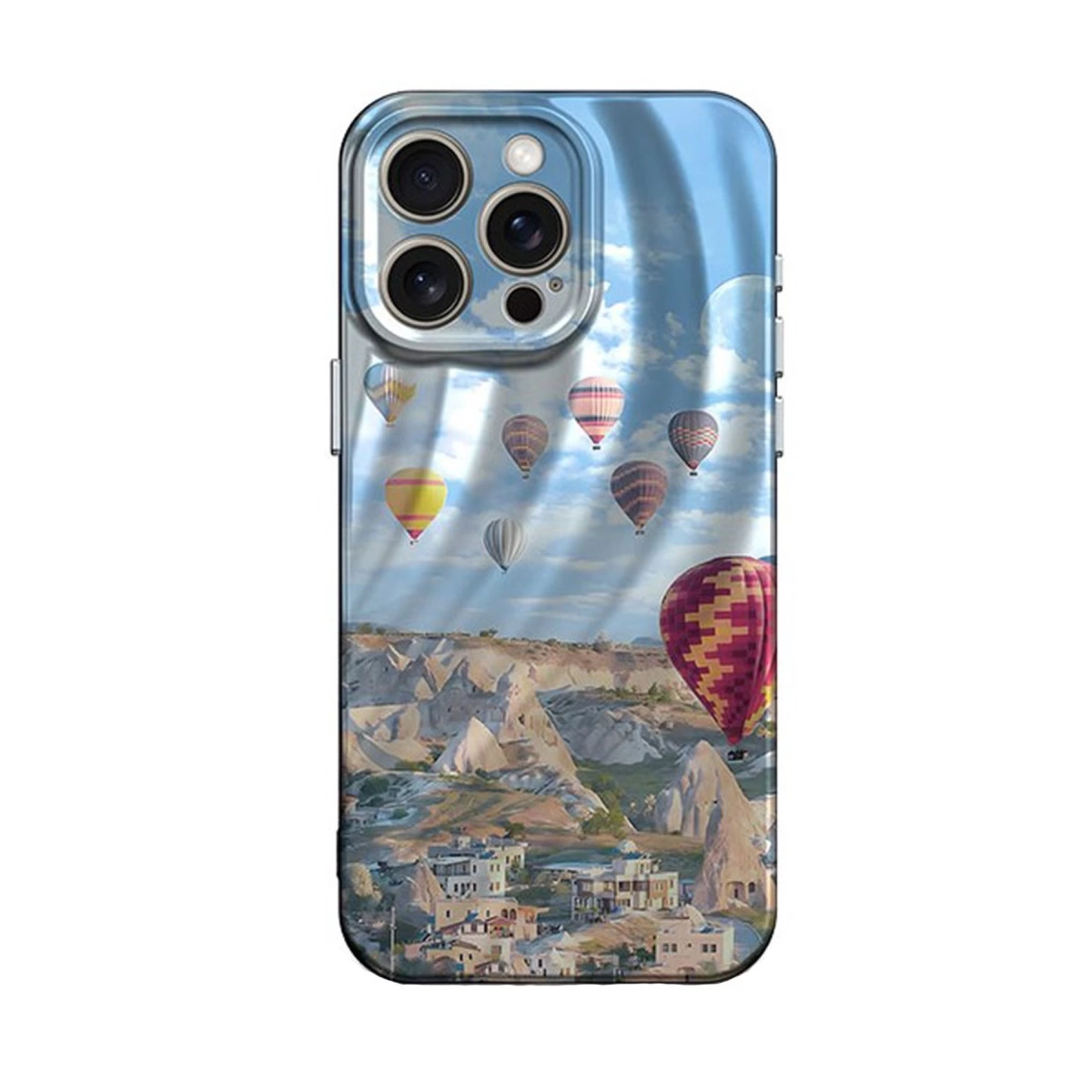 İphone 14 Pro Max Kılıf Crew Desenli Kapak - Kapadokya