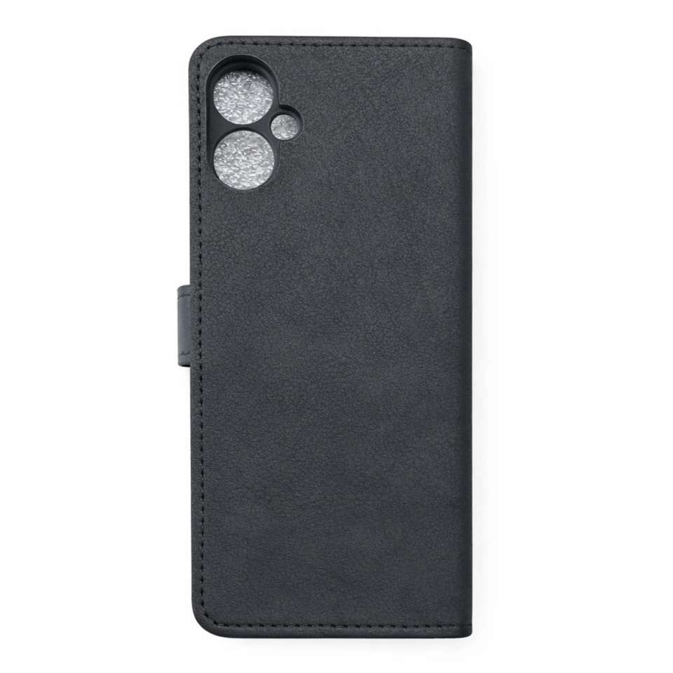 Tecno Spark 9t Trend S Plus Kapaklı Kılıf - Siyah