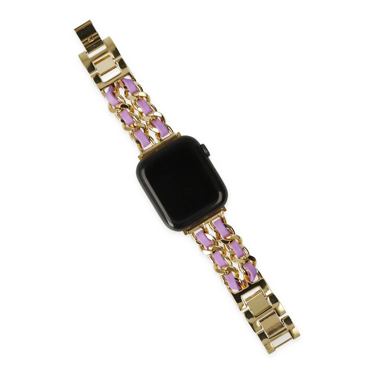 Watch 22mm Kr405 Metal Bakla Kordon - Lila