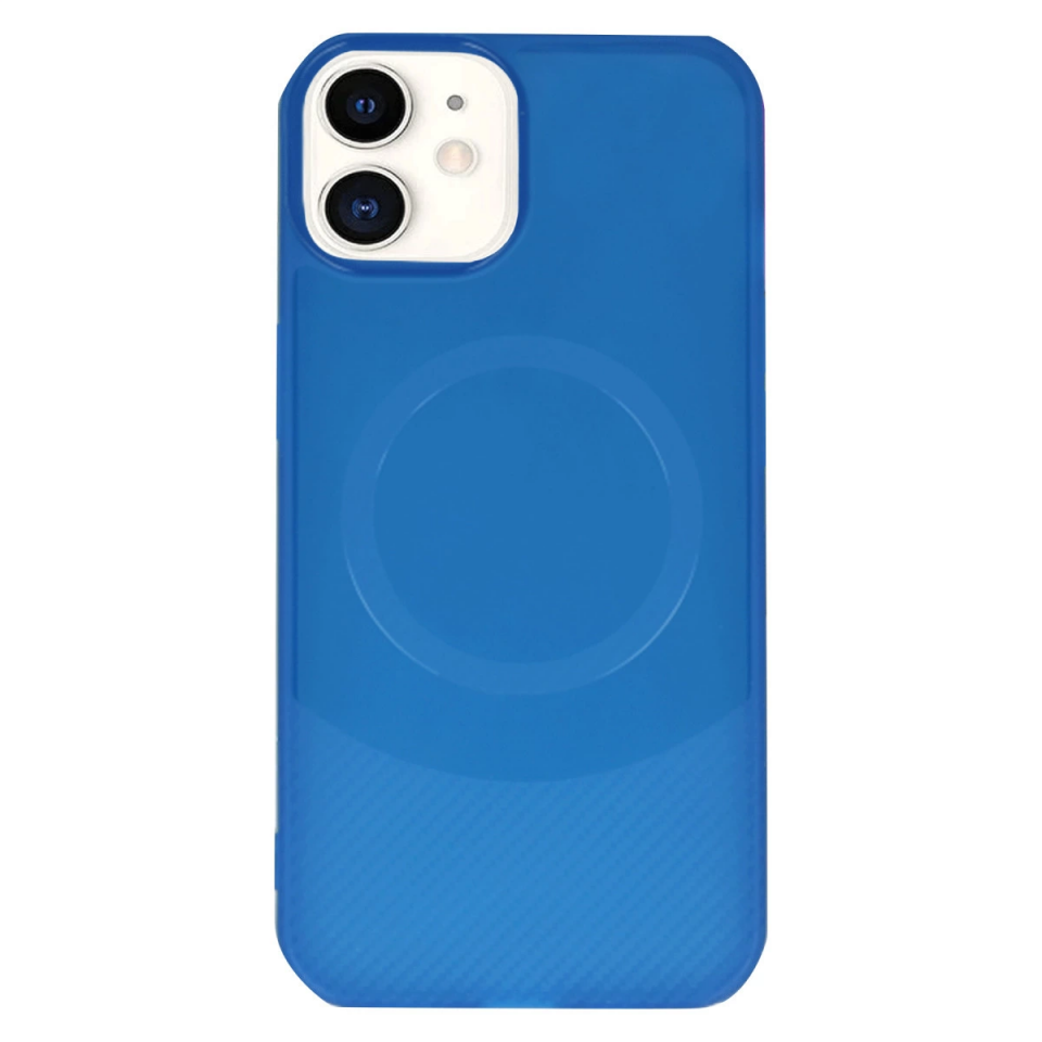 İphone 11 Kılıf Maya Karbon Kapak - Lacivert