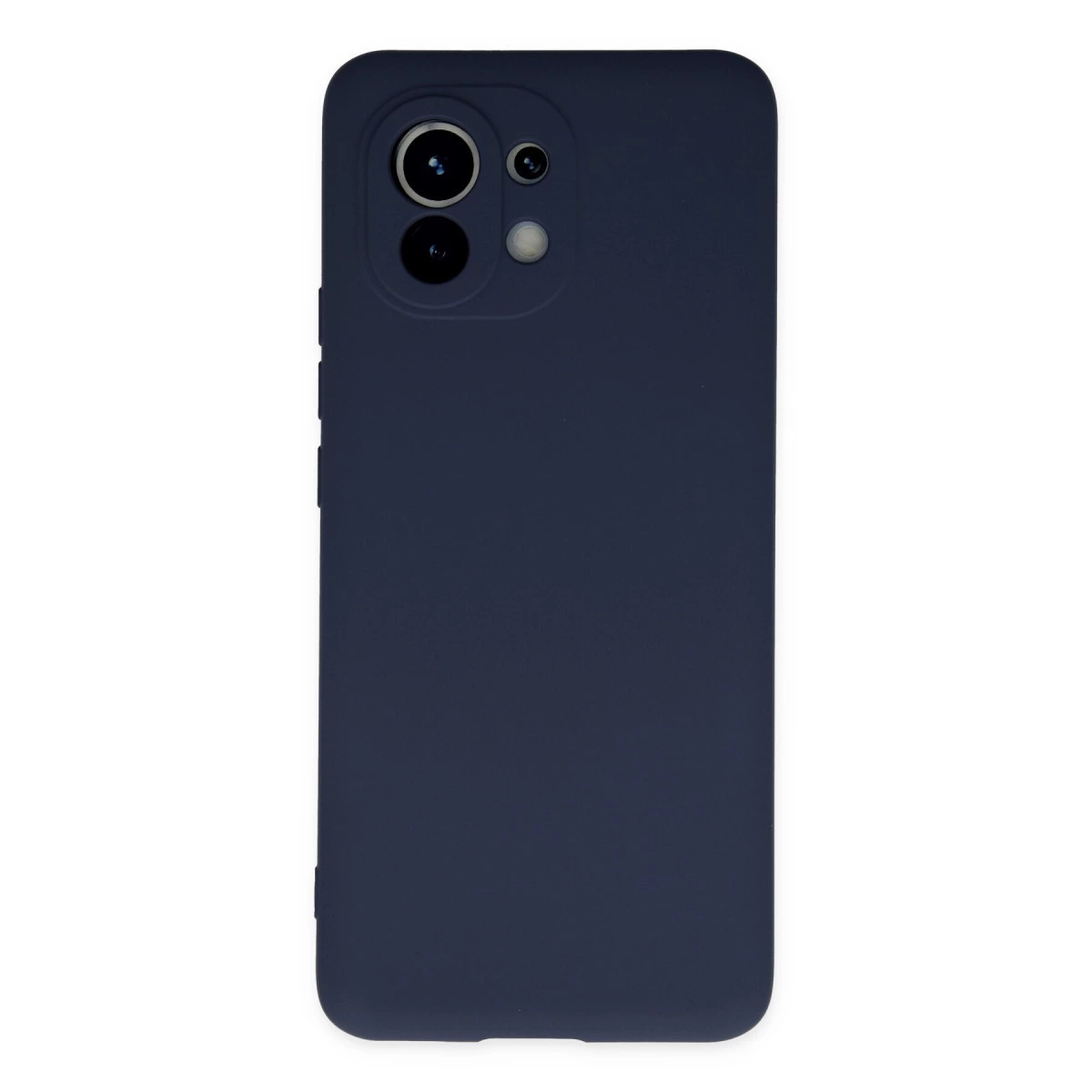 Xiaomi Mi 11 Kılıf Nano İçi Kadife Silikon - Lacivert