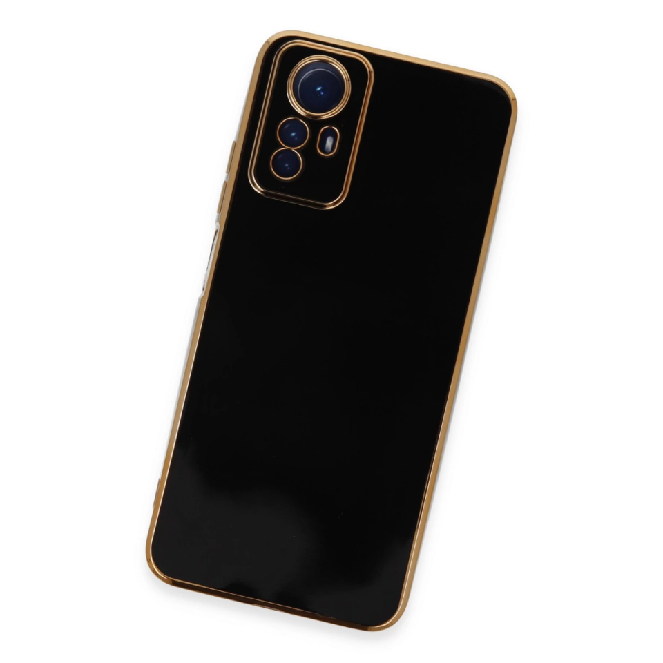 Xiaomi Redmi Note 12s Kılıf Volet Silikon - Siyah
