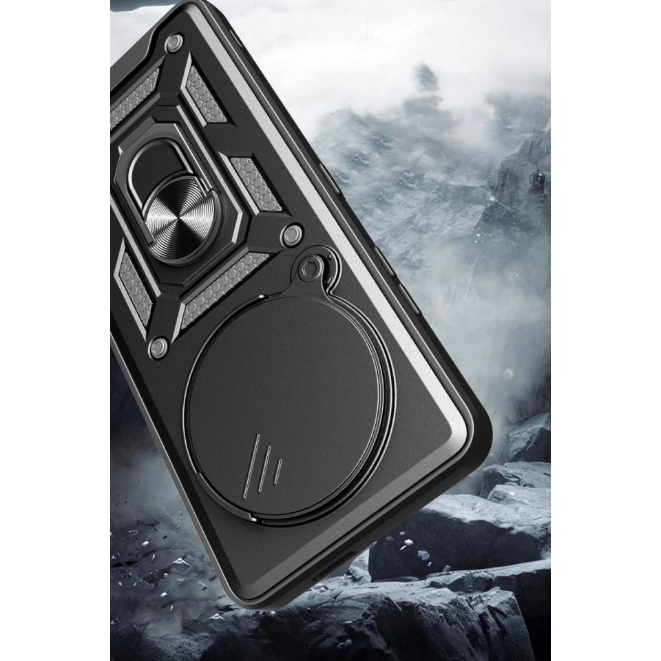 Xiaomi Mi 15 Ultra Kılıf Pars Lens Yüzüklü Silikon - Lacivert