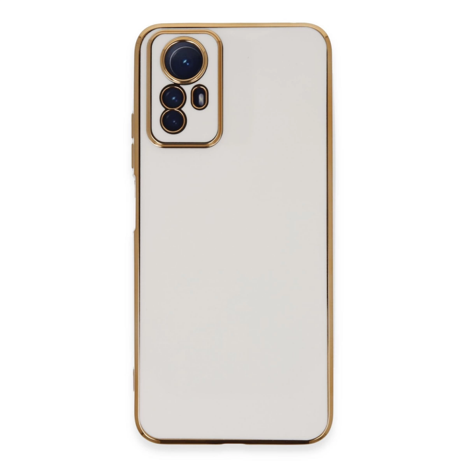 Xiaomi Redmi Note 12s Kılıf Volet Silikon - Beyaz