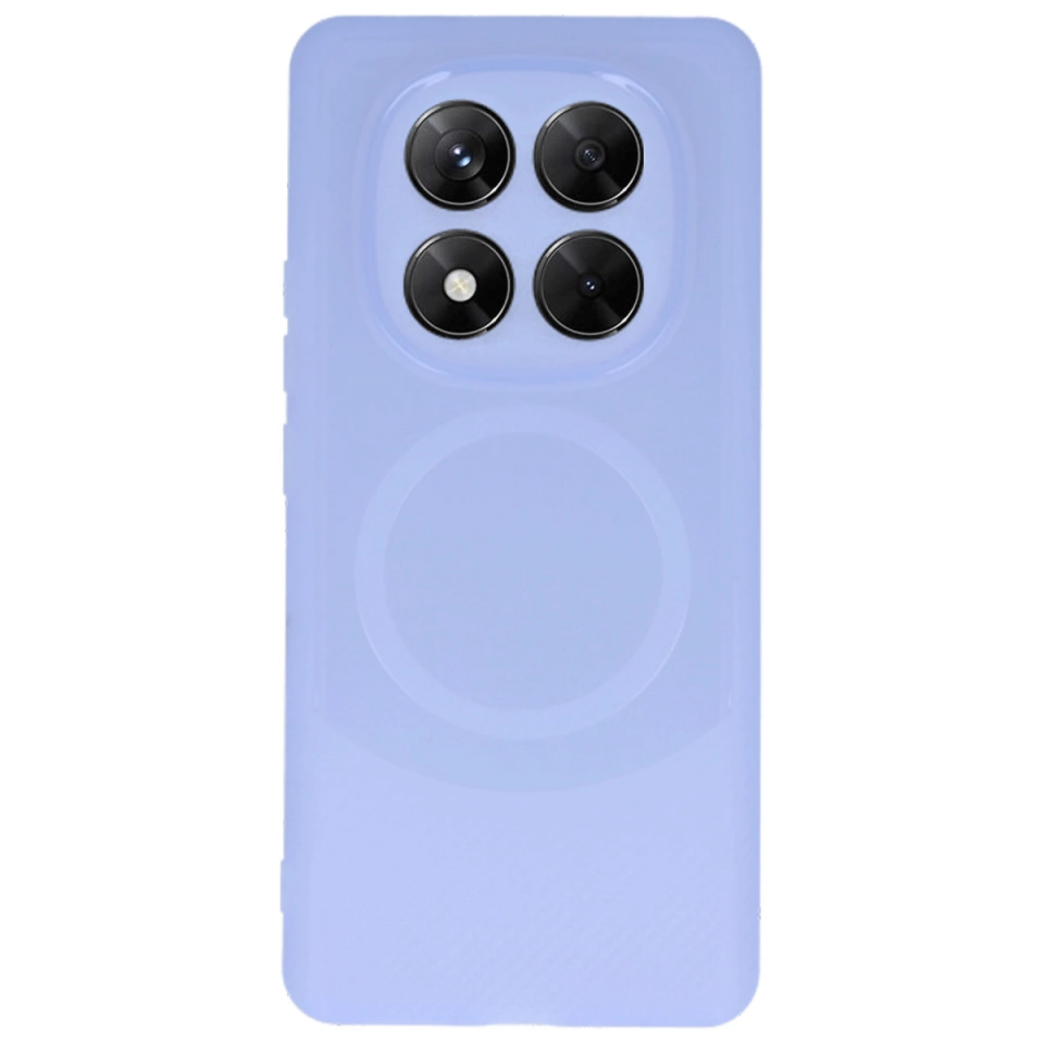 Xiaomi Redmi Note 14 Pro 4g Kılıf Maya Karbon Kapak - Lila