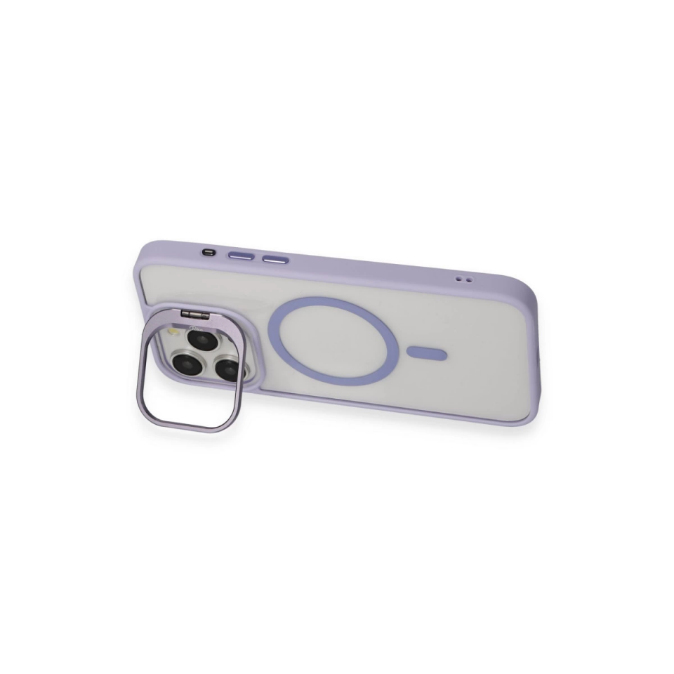 Joko İphone 15 Pro Max Kılıf Roblox Lens Magsafe Standlı Kapak - Koyu Yeşil