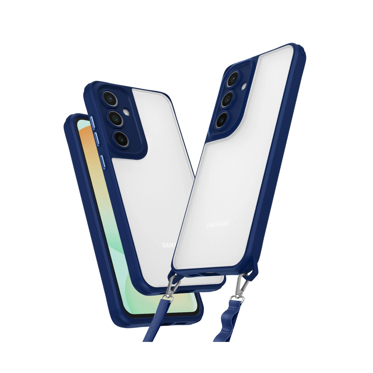 Samsung Galaxy A55 5g Kılıf Penta Silikon Kılıf - Lacivert
