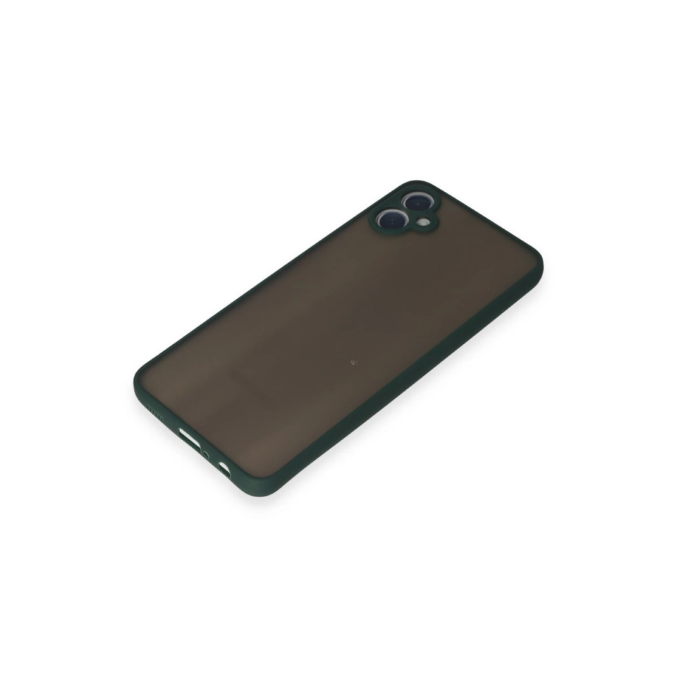 Samsung Galaxy A05 Kılıf Montreal Silikon Kapak - Yeşil