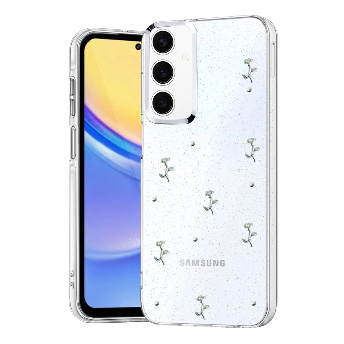 Samsung Galaxy S24 Fe Fiyonk Desenli Kapak - Desen 2