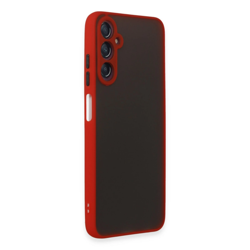 Samsung Galaxy A05s Kılıf Montreal Silikon Kapak - Kırmızı