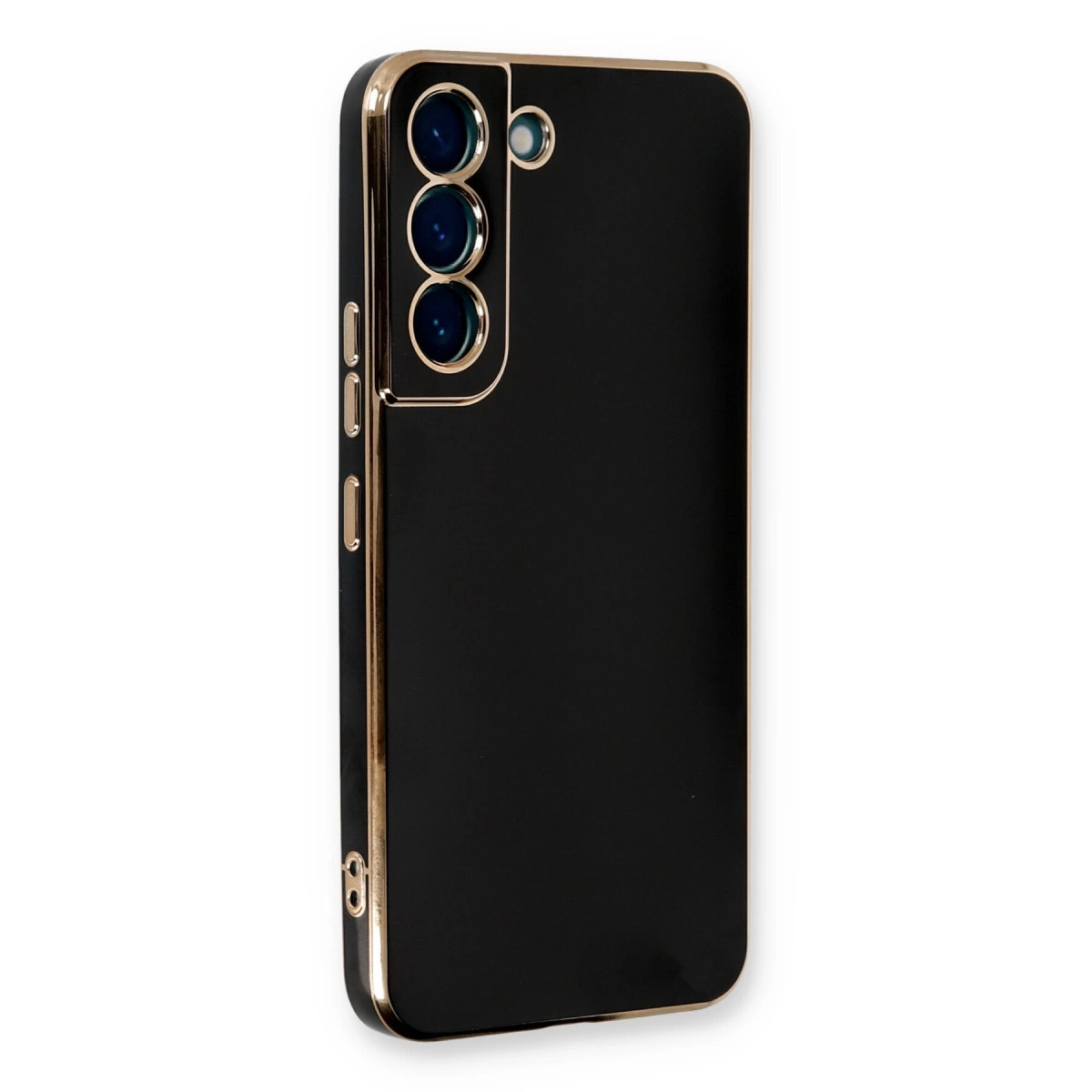 Samsung Galaxy S21 Fe Kılıf Volet Silikon - Siyah