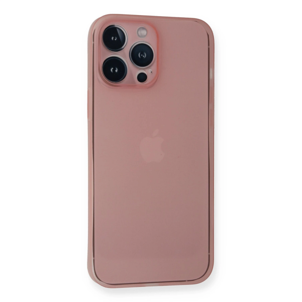 İphone 14 Pro Kılıf Pp Ultra İnce Kapak - Pembe