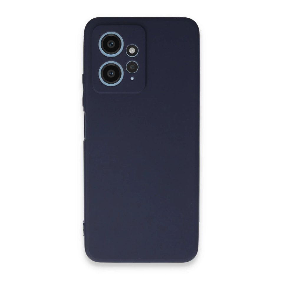 Xiaomi Redmi Note 12 4g Kılıf First Silikon - Lacivert