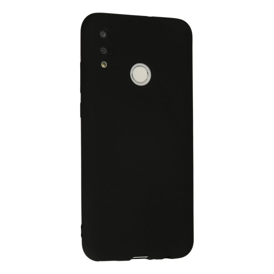 Huawei P Smart 2019 Kılıf Nano İçi Kadife Silikon - Siyah