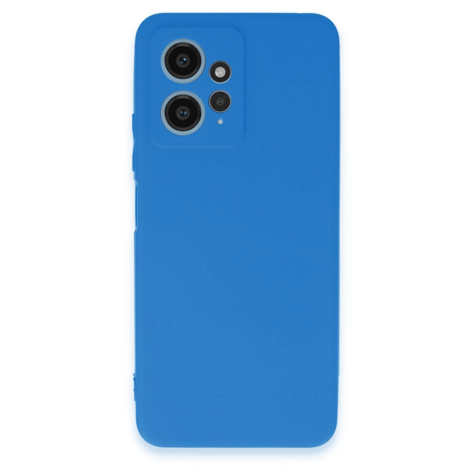 Xiaomi Redmi Note 12 4g Kılıf First Silikon - Mavi