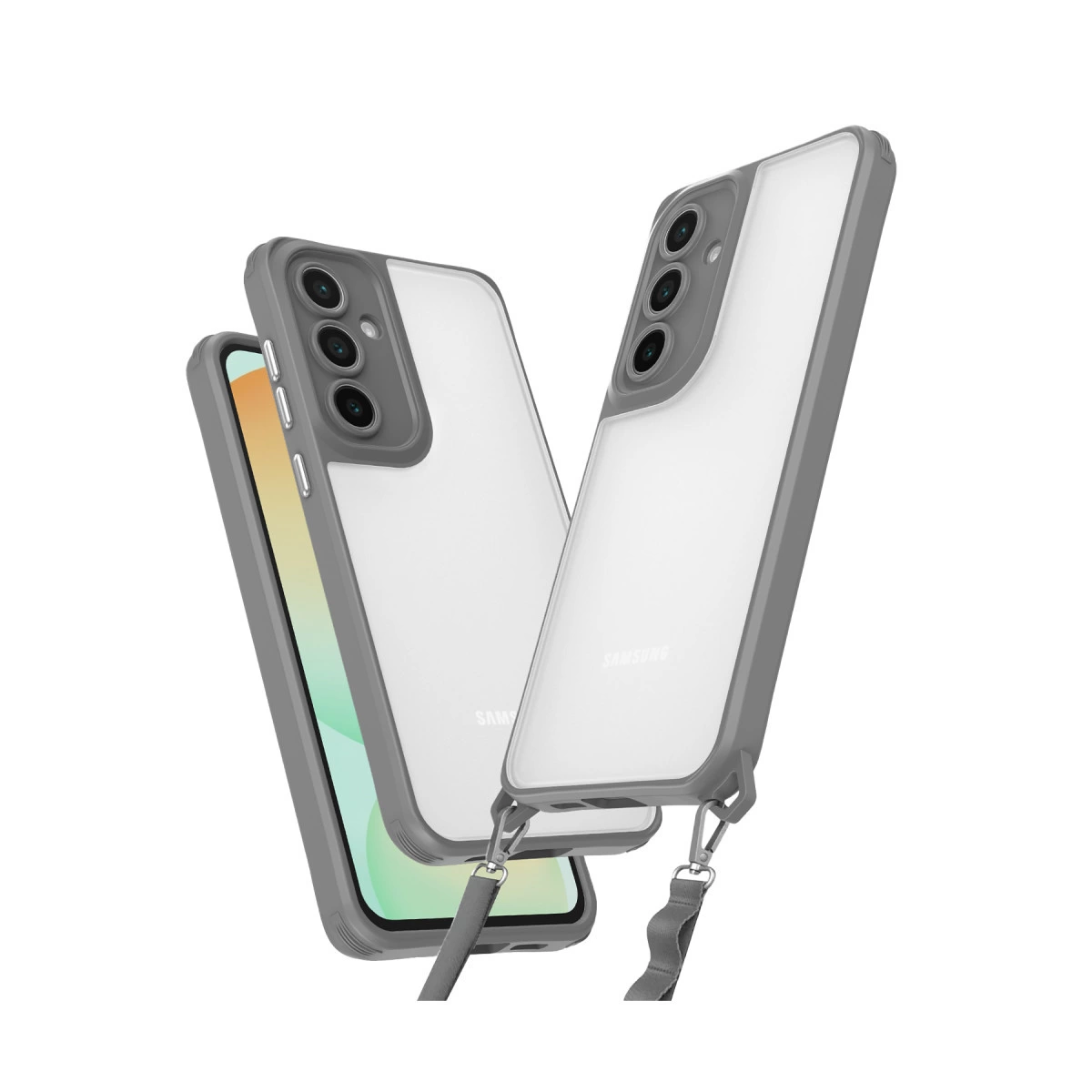 Samsung Galaxy A56 Kılıf Penta Silikon Kılıf - Titan Gri