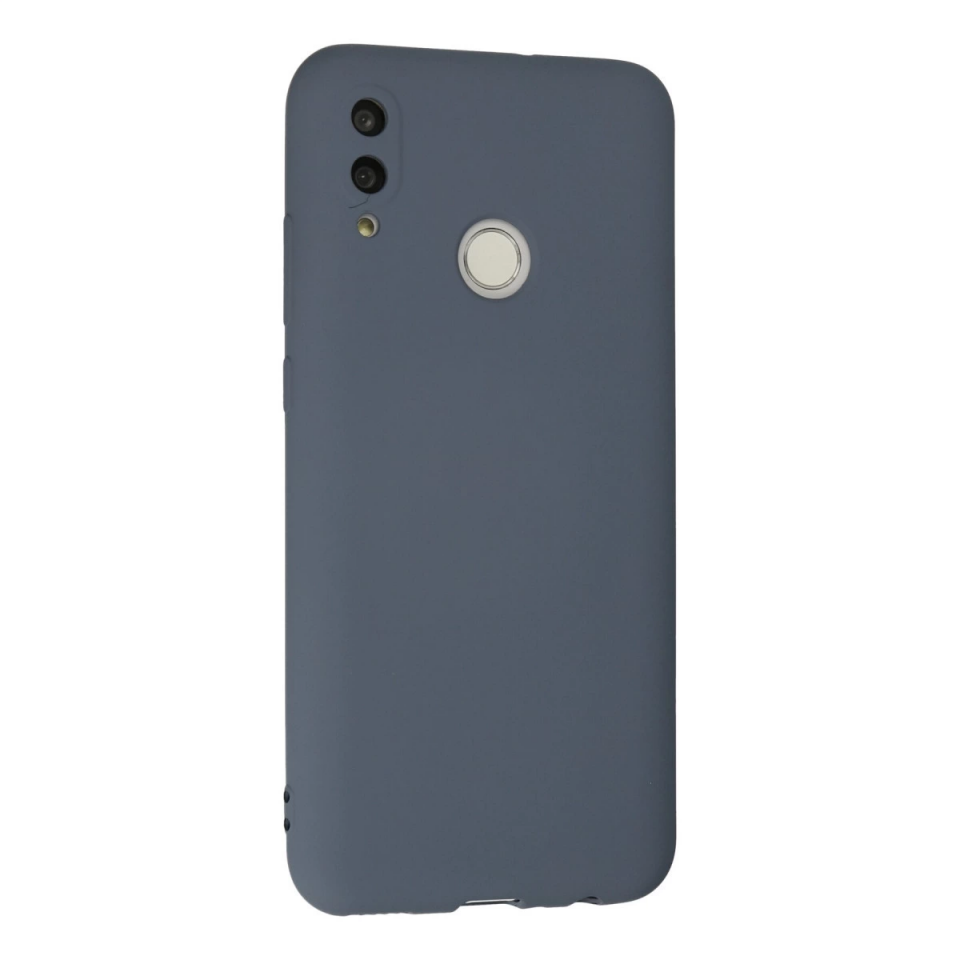 Huawei P Smart 2019 Kılıf Nano İçi Kadife Silikon - Gri