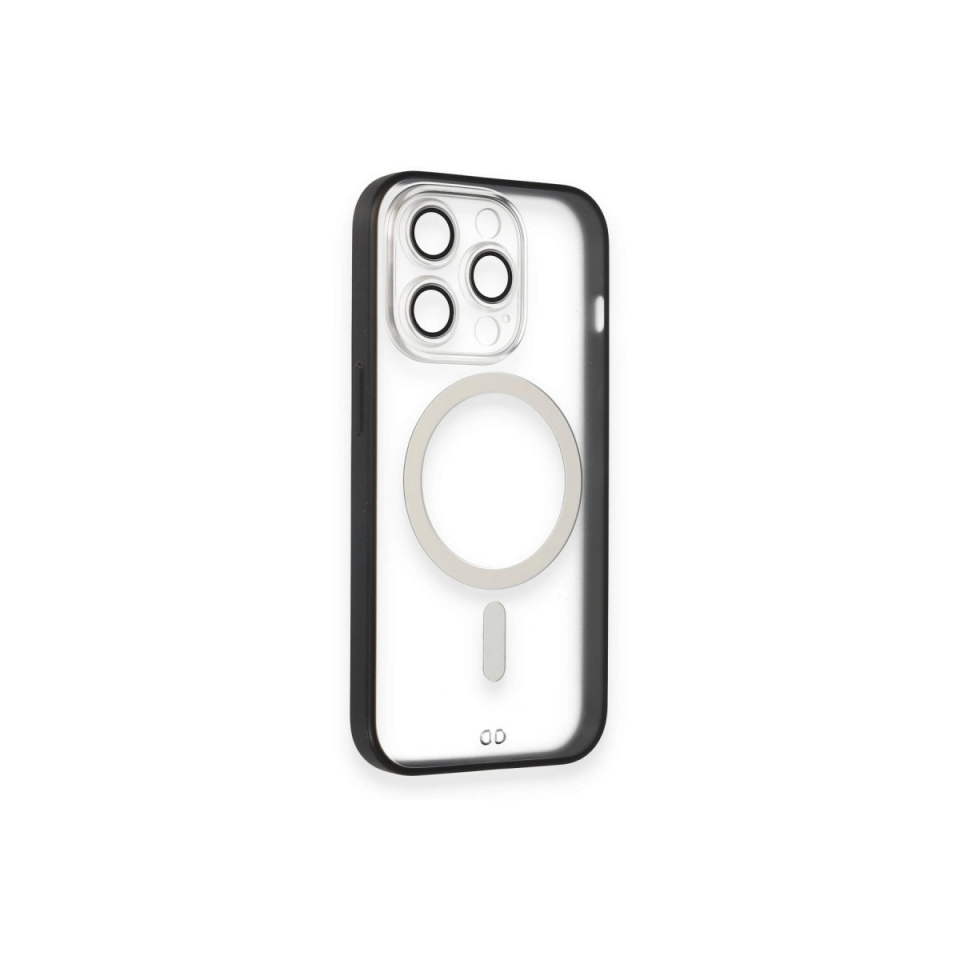 İphone 14 Pro Kılıf Grand Magneticsafe Kapak - Siyah