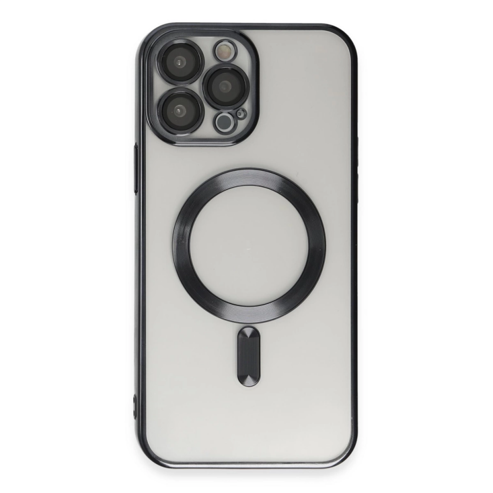 İphone 15 Pro Kılıf Kross Magneticsafe Kapak - Siyah