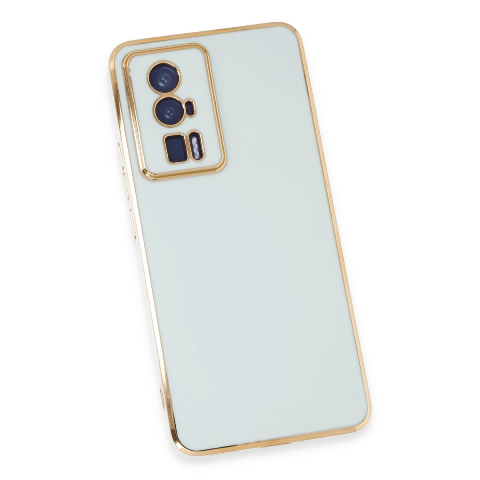 Xiaomi Poco F5 Pro Kılıf Volet Silikon - Açık Yeşil