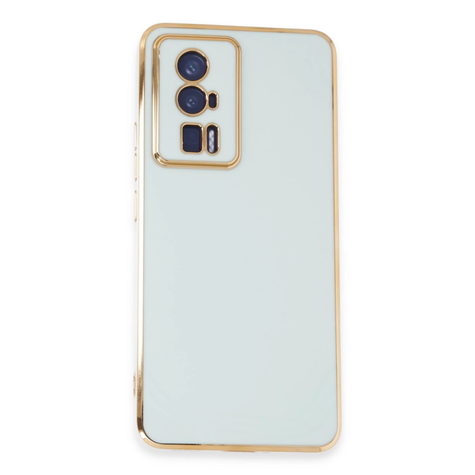 Xiaomi Poco F5 Pro Kılıf Volet Silikon - Açık Yeşil