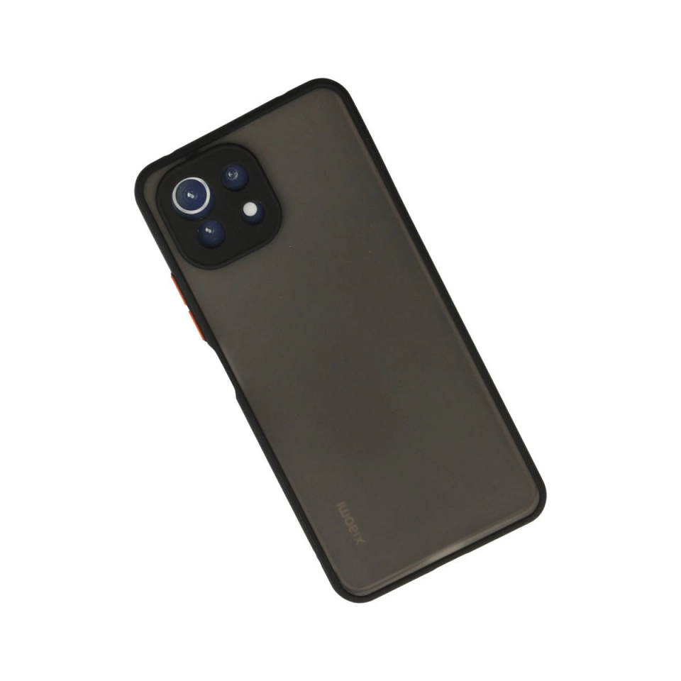 Xiaomi Mi 11 Lite Kılıf Montreal Silikon Kapak - Siyah