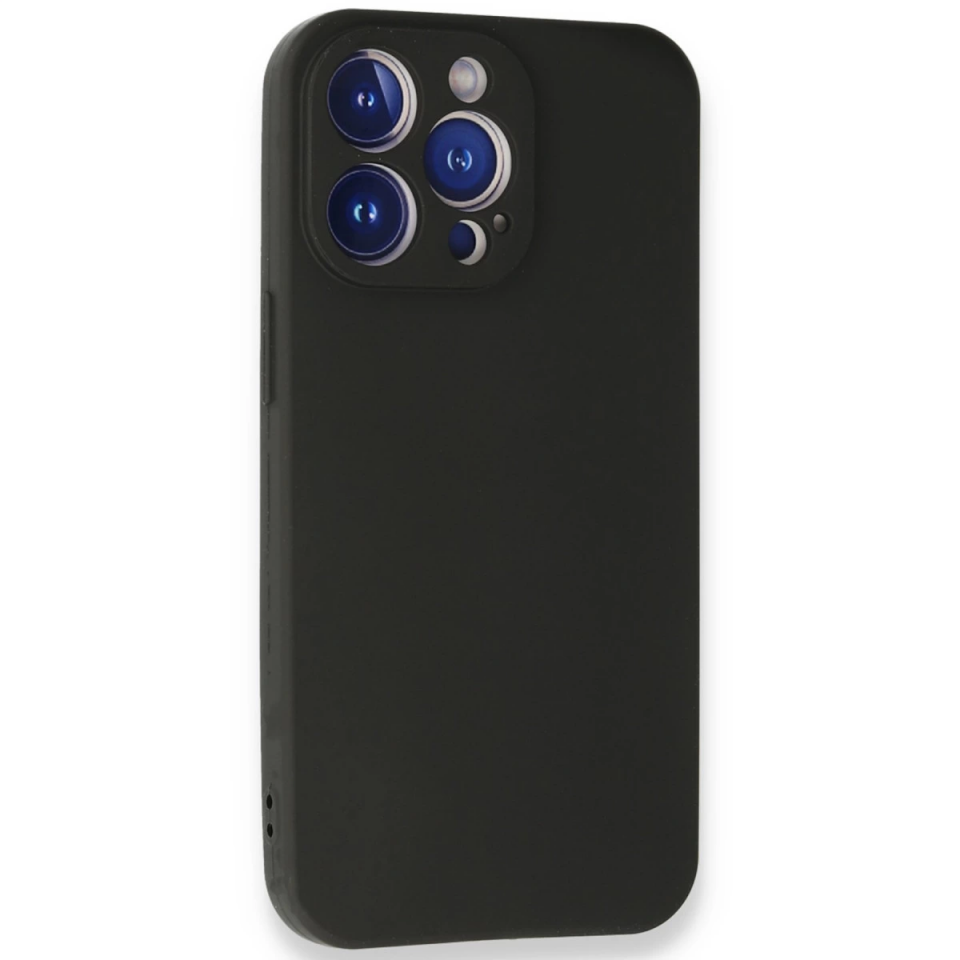 İphone 14 Pro Kılıf First Silikon - Siyah