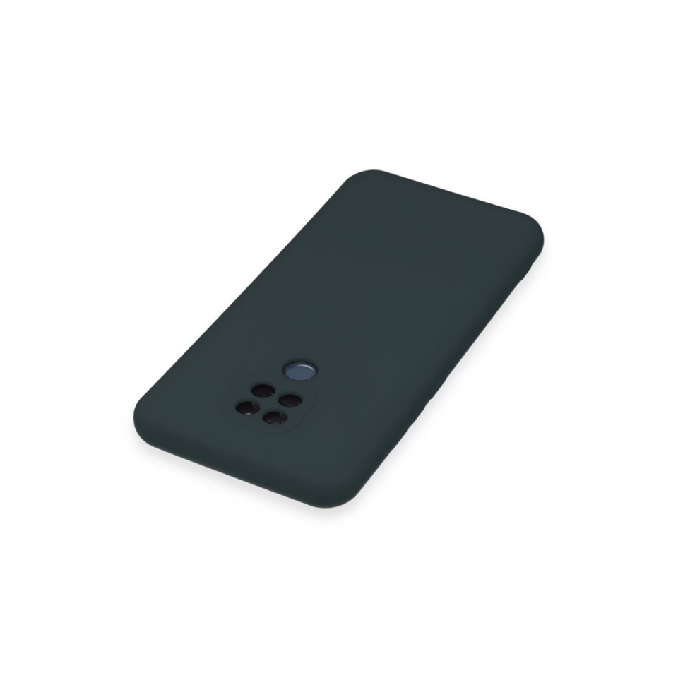 General Mobile Gm 20 Kılıf Nano İçi Kadife Silikon - Koyu Yeşil
