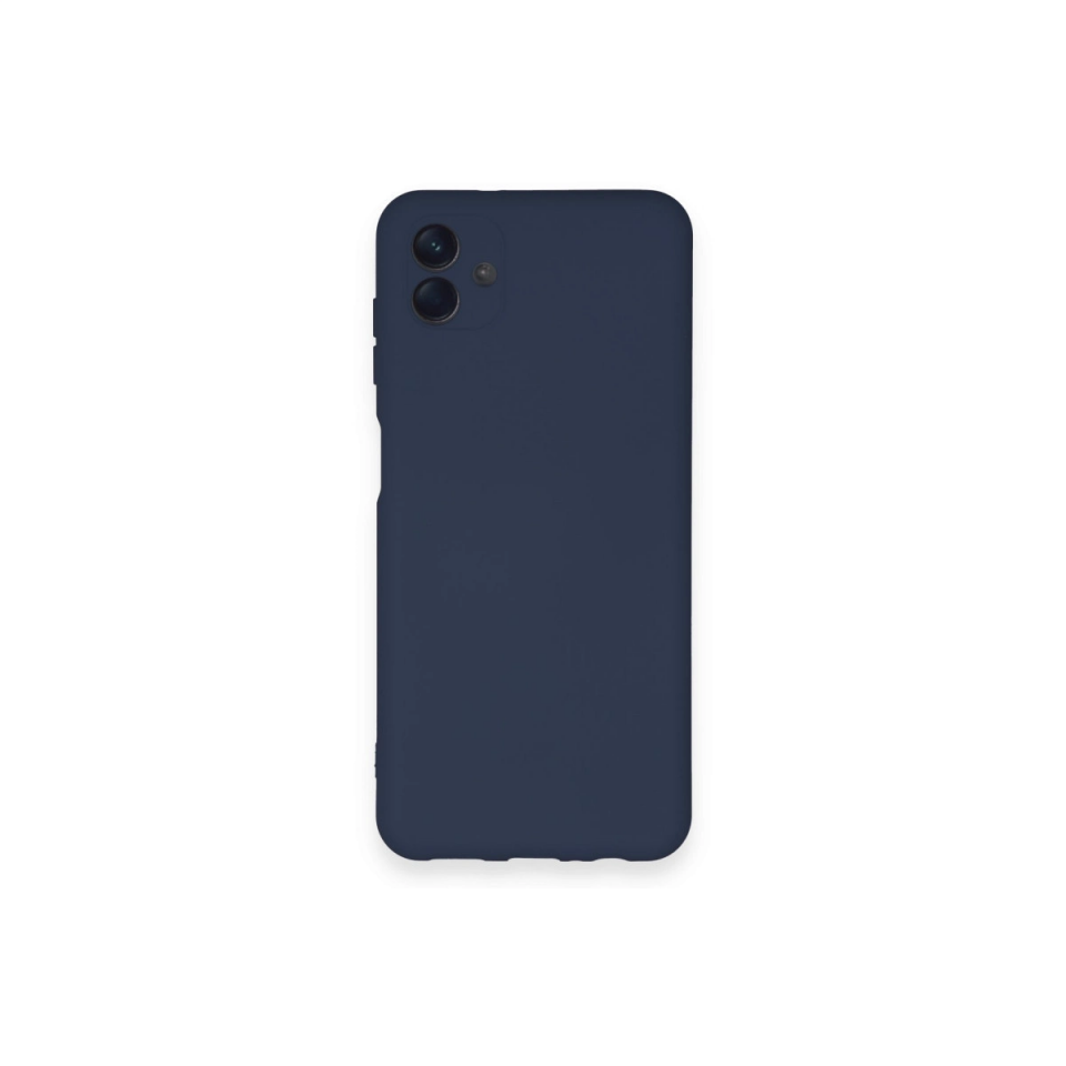 Samsung Galaxy A04 Kılıf Nano İçi Kadife Silikon - Lacivert