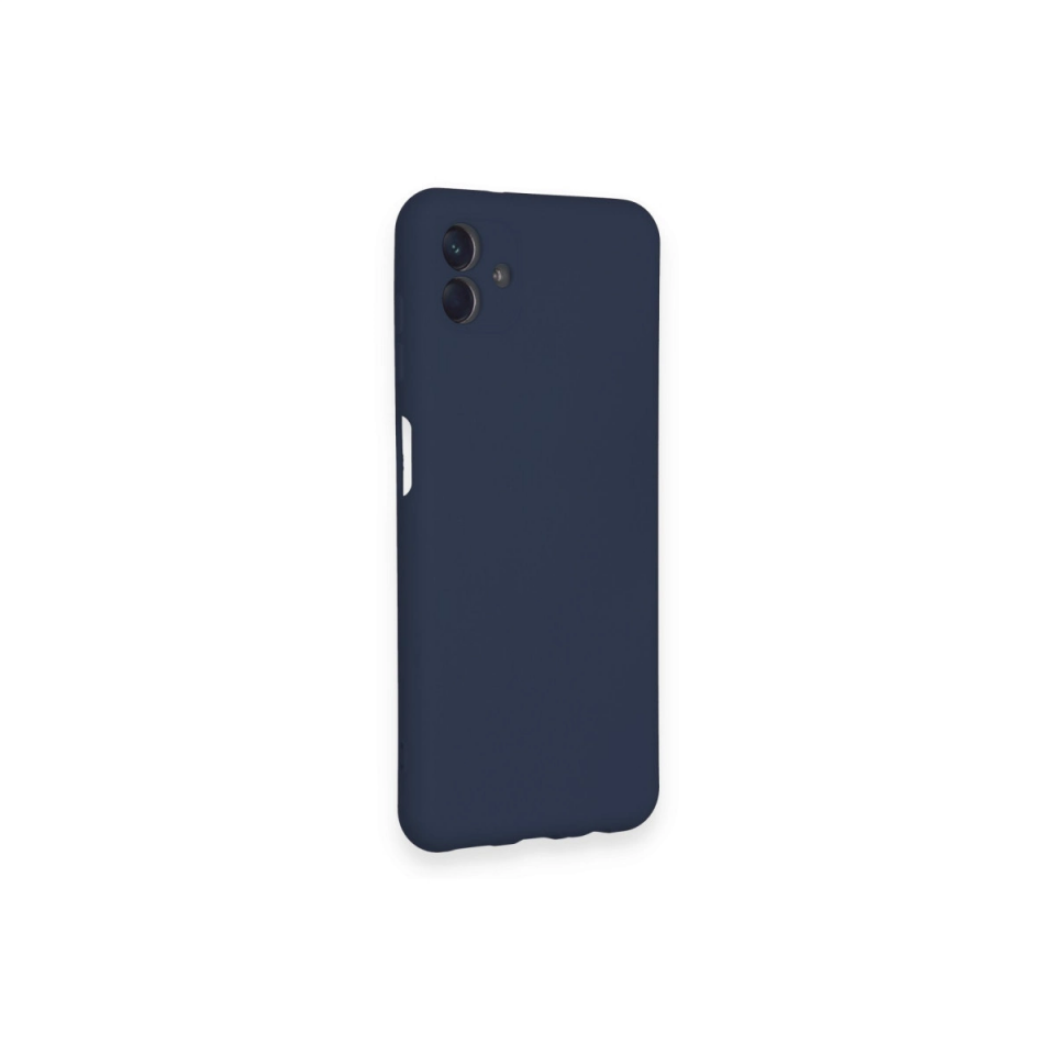 Samsung Galaxy A04 Kılıf Nano İçi Kadife Silikon - Lacivert
