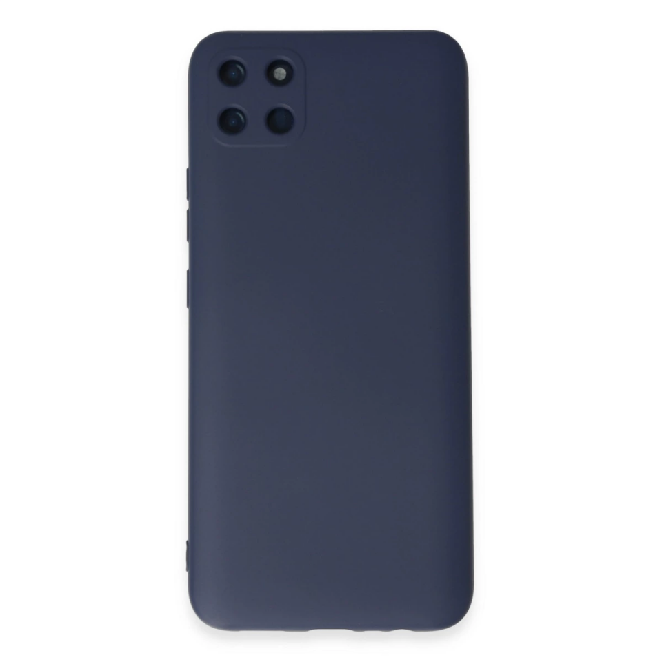 Realme C11 Kılıf Nano İçi Kadife Silikon - Lacivert