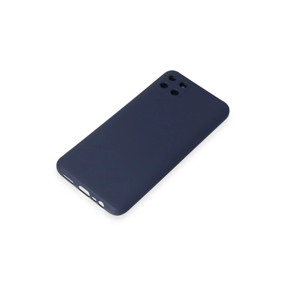 Realme C11 Kılıf Nano İçi Kadife Silikon - Lacivert