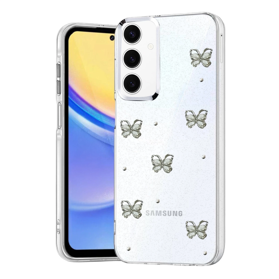 Samsung Galaxy S24 Fe Fiyonk Desenli Kapak - Desen 9