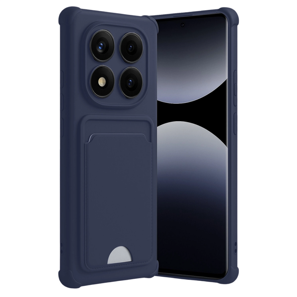Xiaomi Redmi Note 14 Pro 5g Kelvin Kartvizitli Silikon - Lacivert