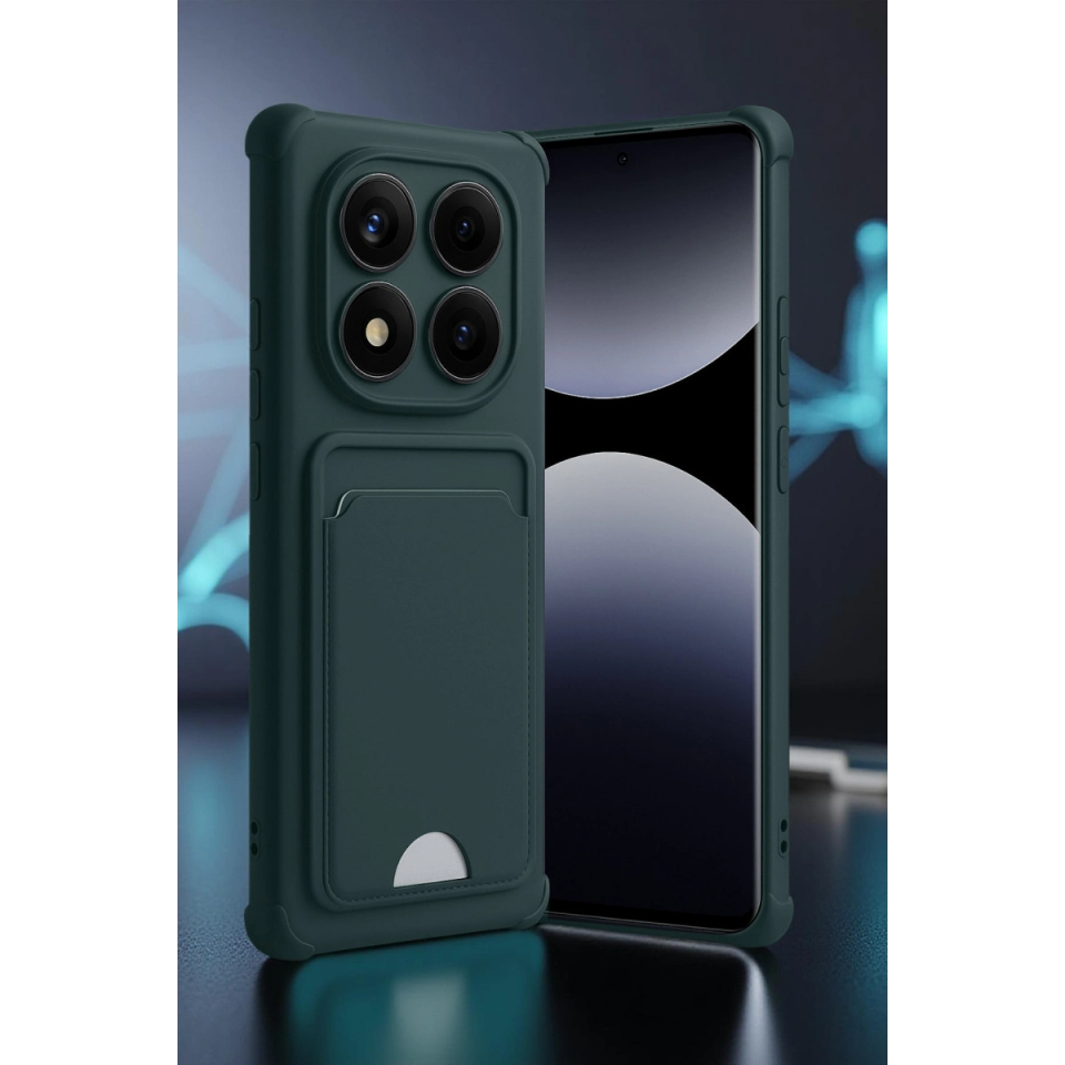 Xiaomi Redmi Note 14 Pro 5g Kelvin Kartvizitli Silikon - Lacivert