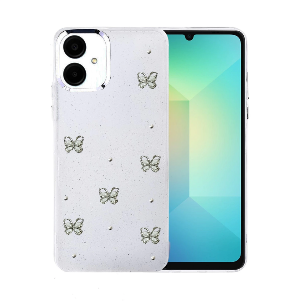 Samsung Galaxy A06 Fiyonk Desenli Kapak - Desen 9