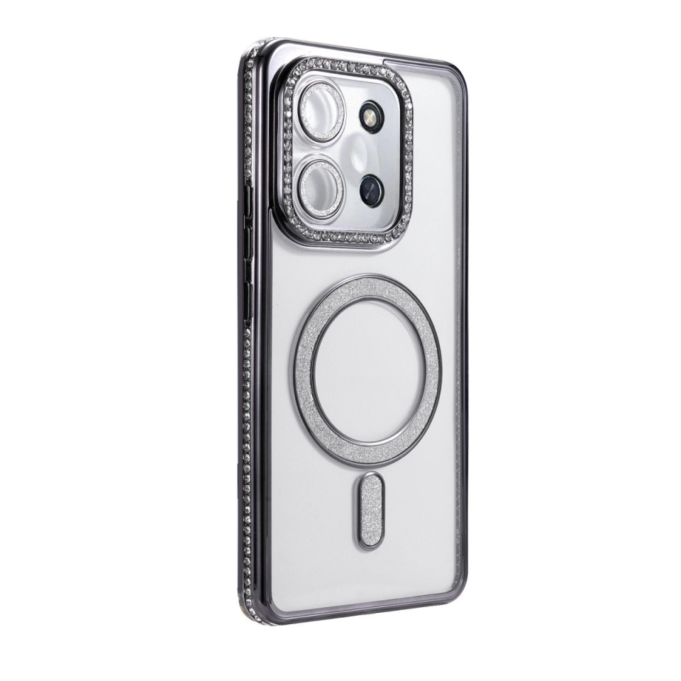 Xiaomi Redmi 15c 4g Joke Simli Magneticsafe Kılıf - Siyah