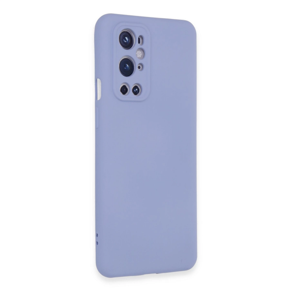 One Plus 9 Pro Kılıf Nano İçi Kadife Silikon - Lila