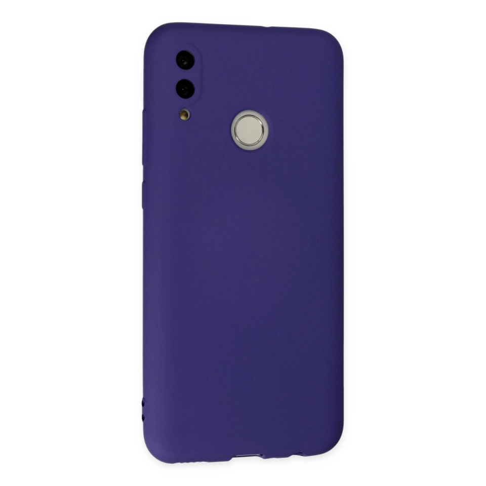 Huawei P Smart 2019 Kılıf Nano İçi Kadife Silikon - Mor