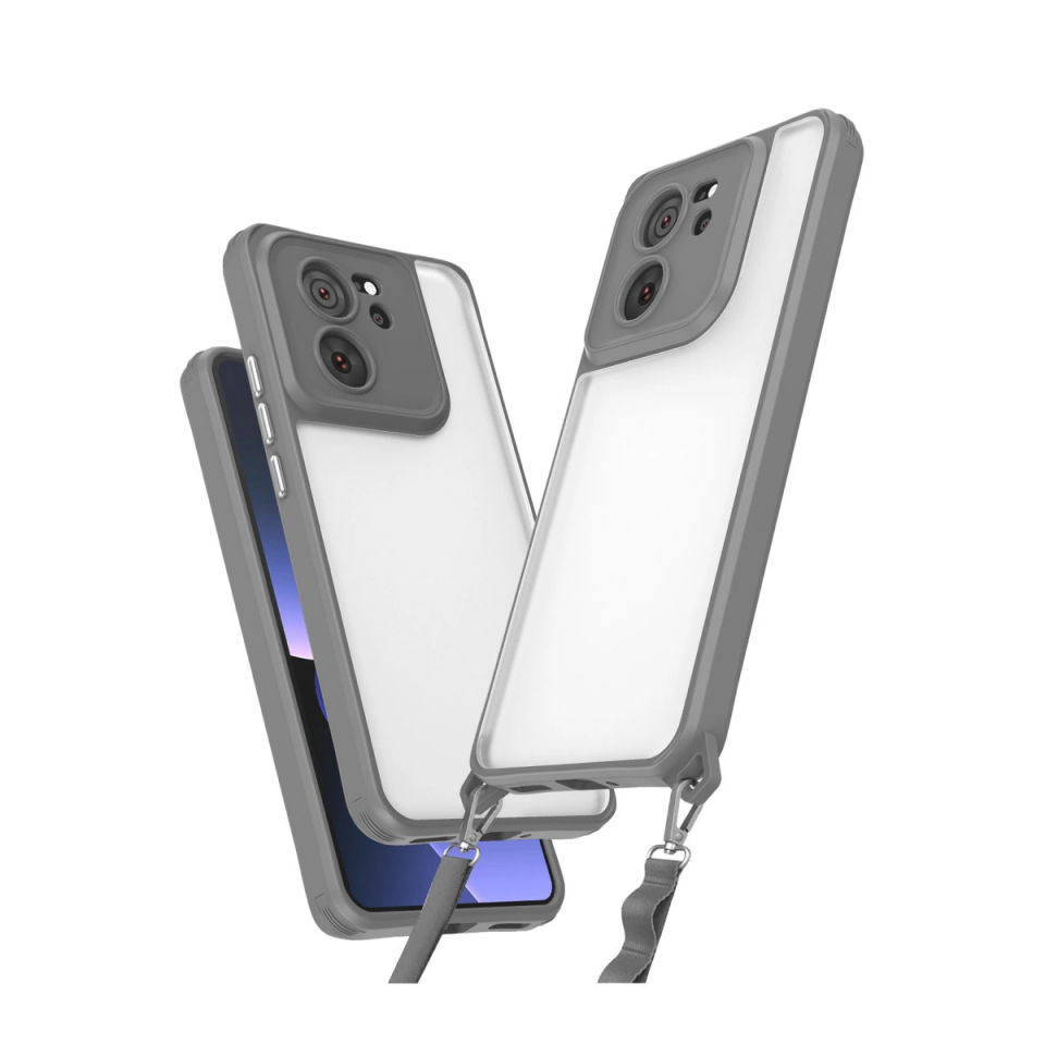 Xiaomi Mi 13t Pro Kılıf Penta Silikon Kılıf - Titan Gri