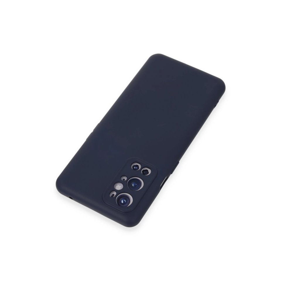 One Plus 9 Pro Kılıf Nano İçi Kadife Silikon - Lacivert