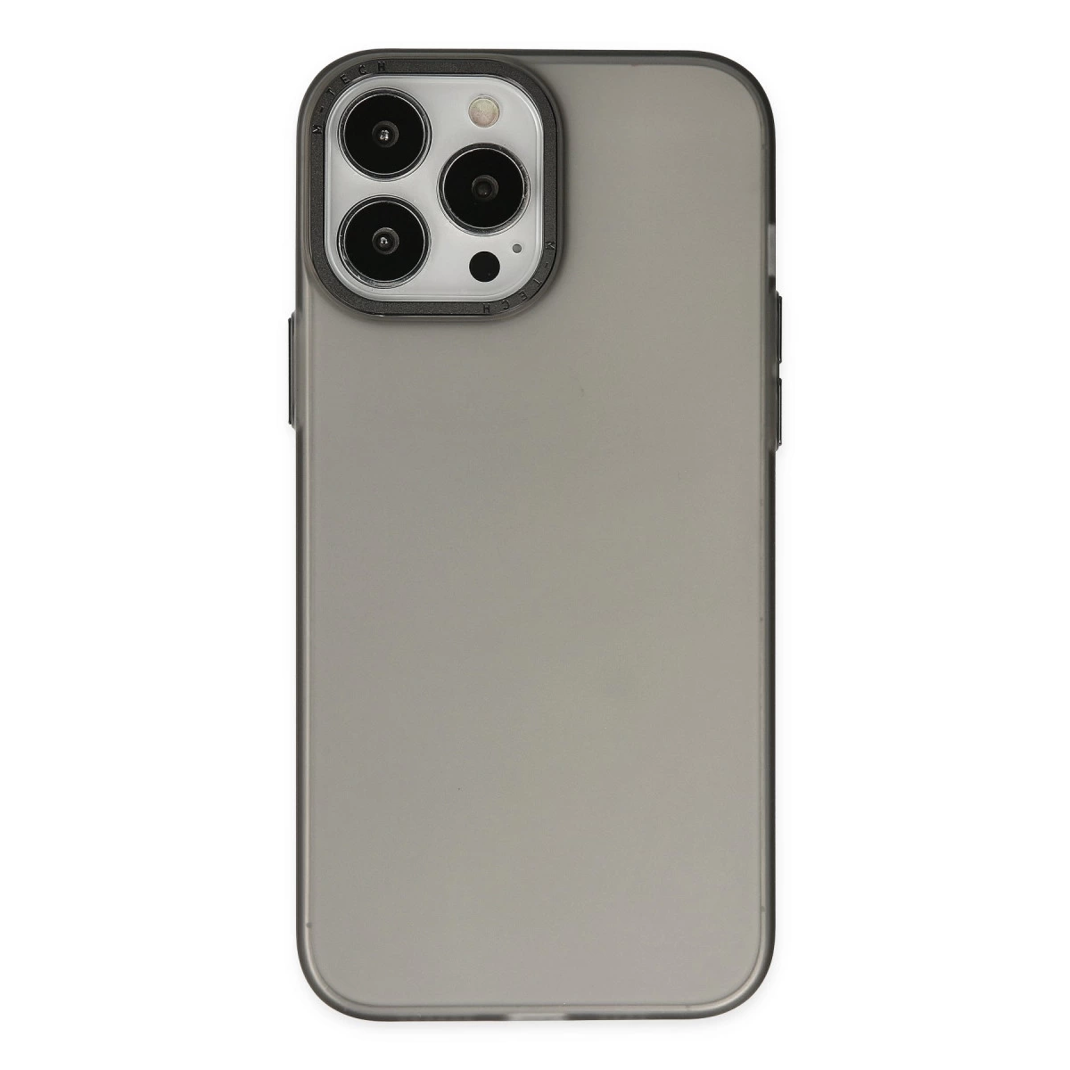 İphone 14 Pro Kılıf Modos Metal Kapak - Siyah