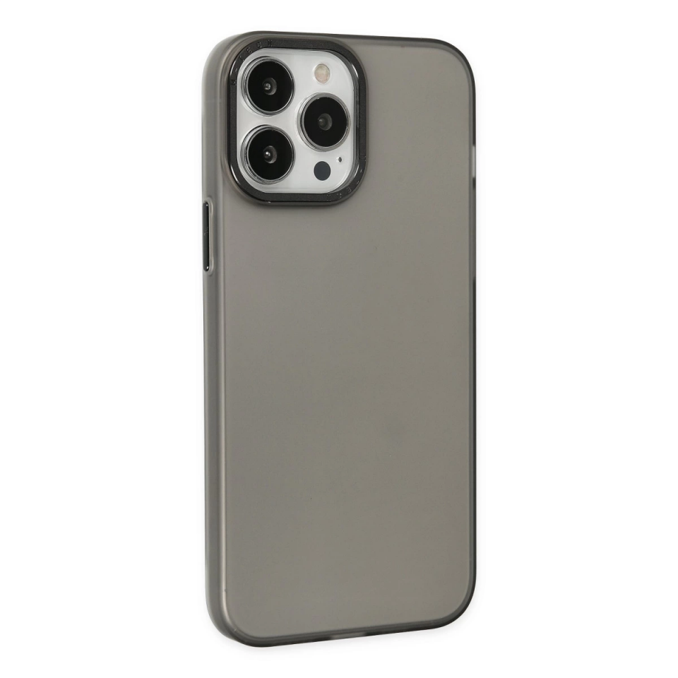 İphone 14 Pro Kılıf Modos Metal Kapak - Siyah