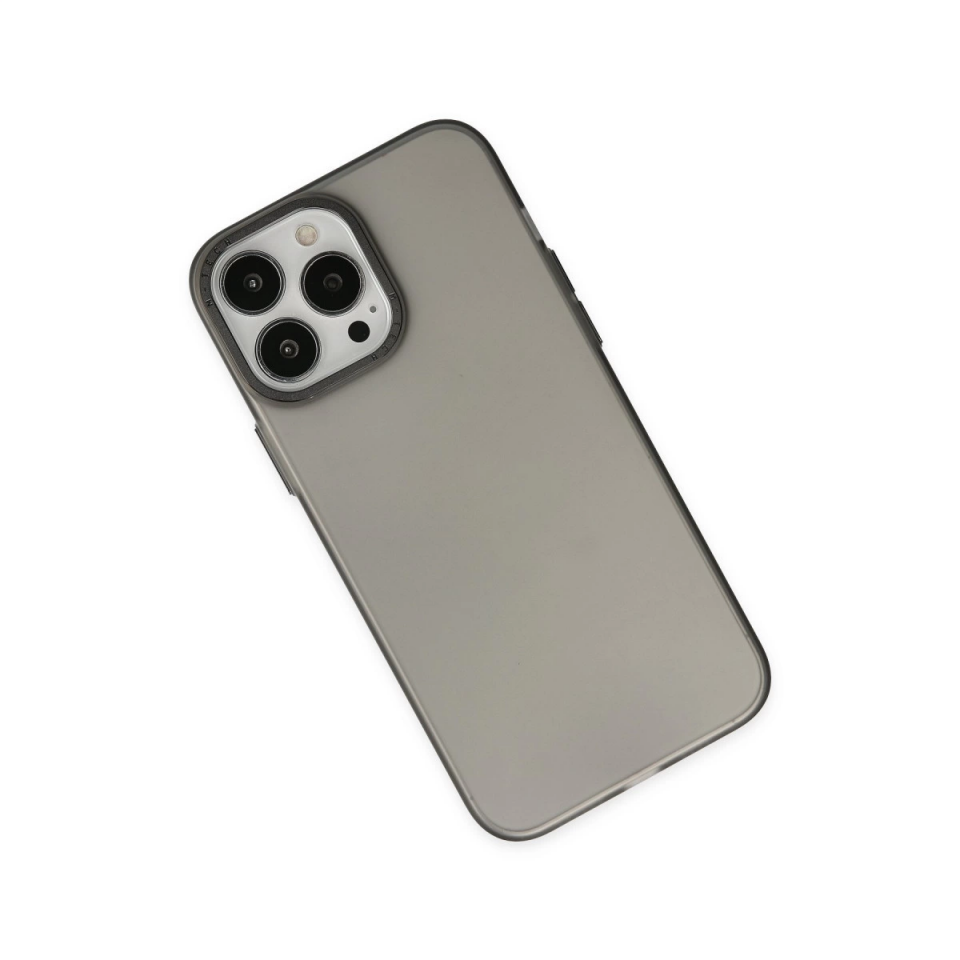 İphone 14 Pro Kılıf Modos Metal Kapak - Siyah